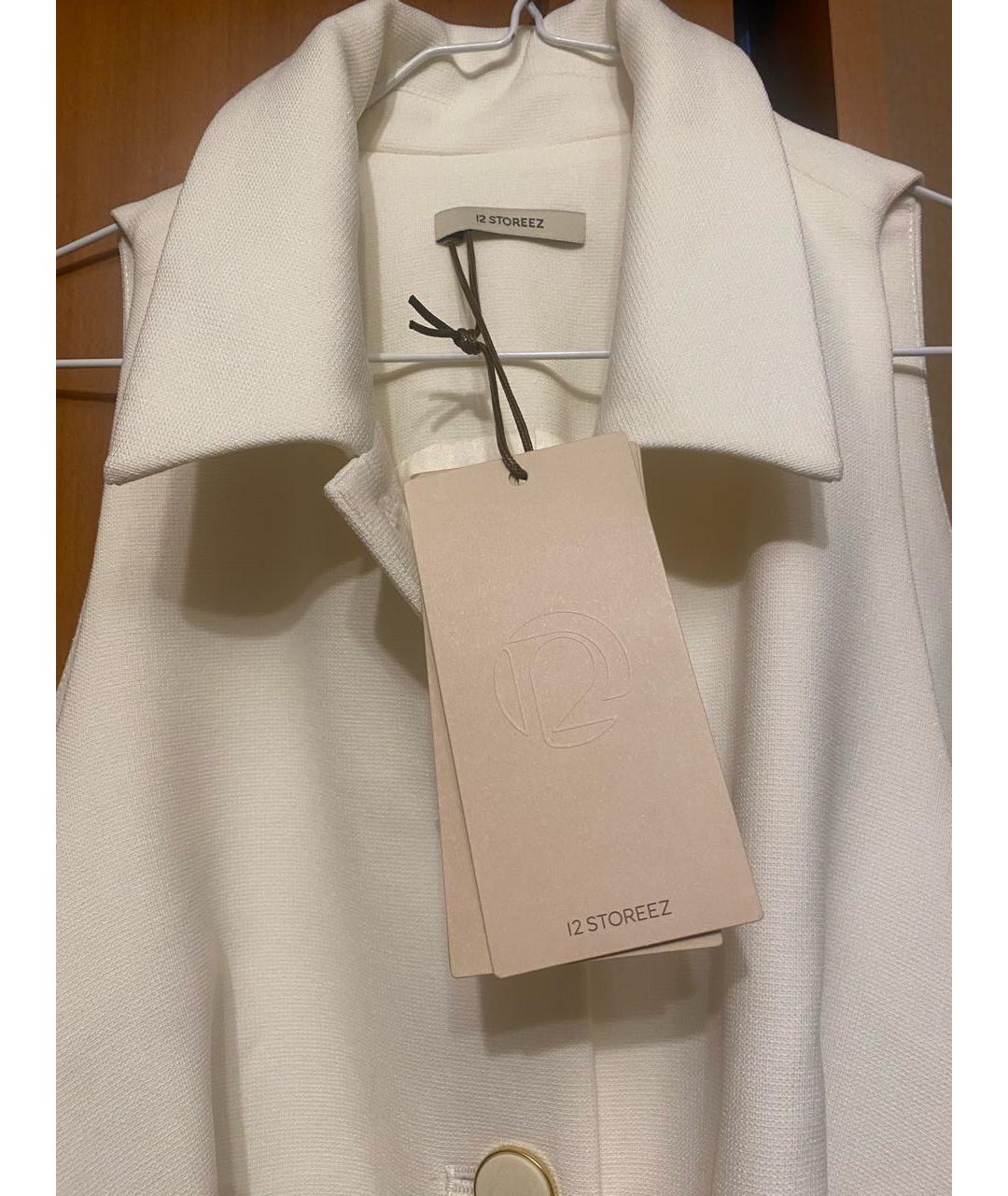 12 STOREEZ Белое полиэстеровое платье, фото 3