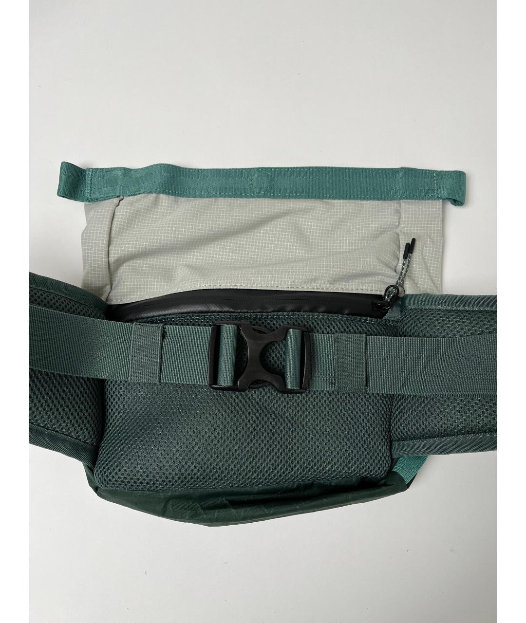 NIKE ACG Зеленая тканевая поясная сумка, фото 5