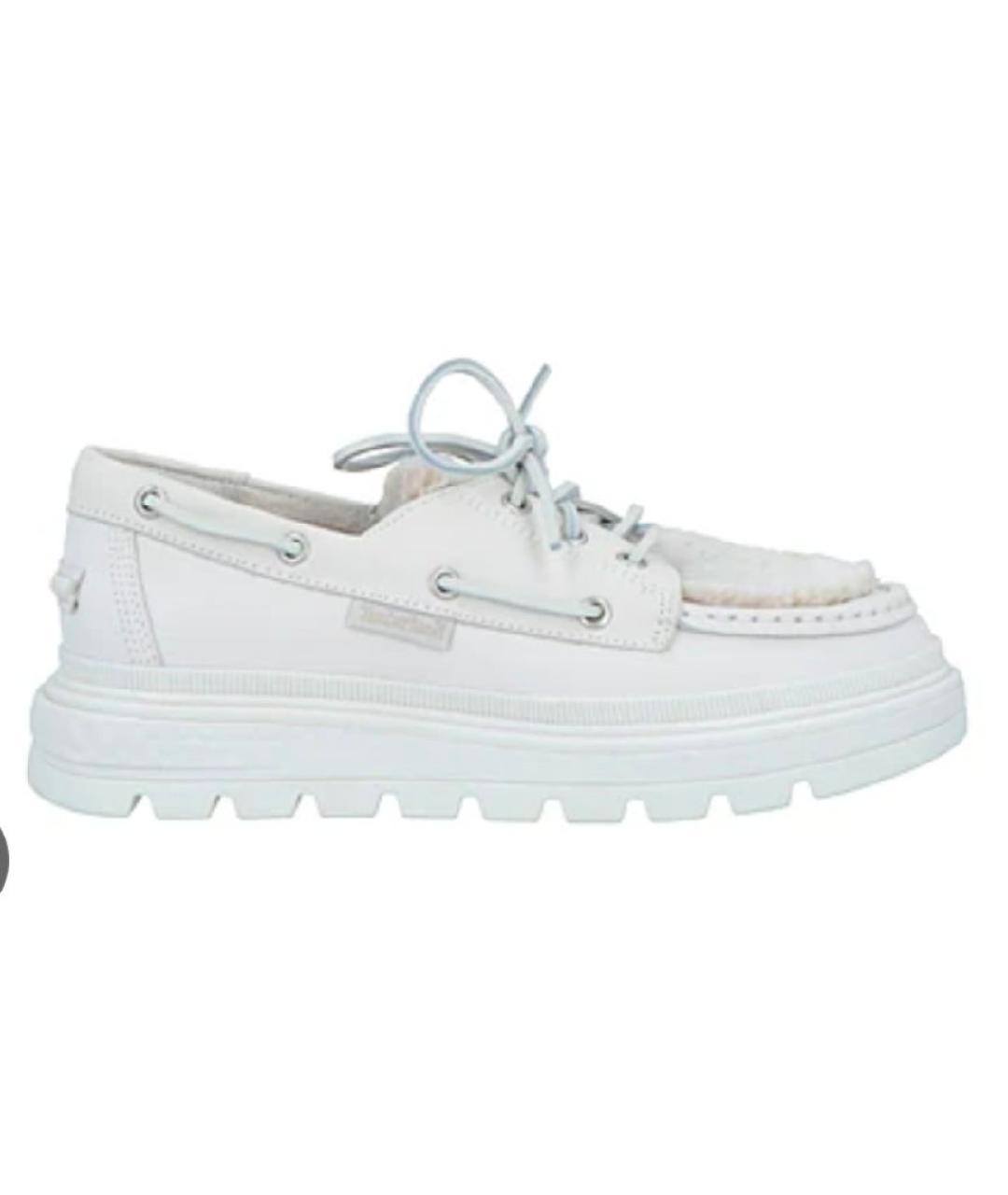 TIMBERLAND Белые кожаные лоферы, фото 9