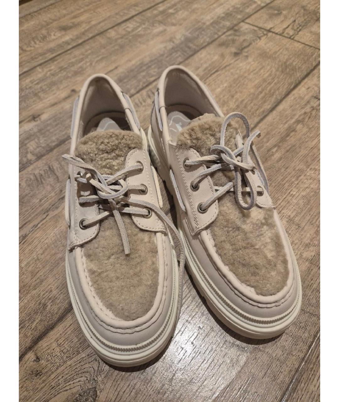 TIMBERLAND Белые кожаные лоферы, фото 5