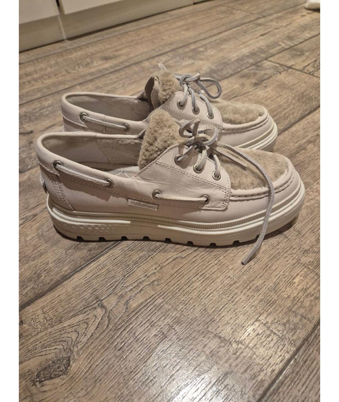 TIMBERLAND Белые кожаные лоферы, фото 7