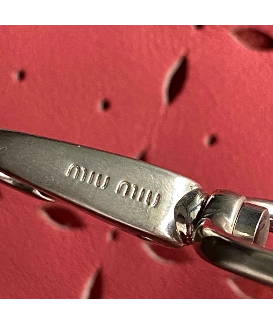 MIU MIU Коралловая кожаная сумка тоут, фото 2