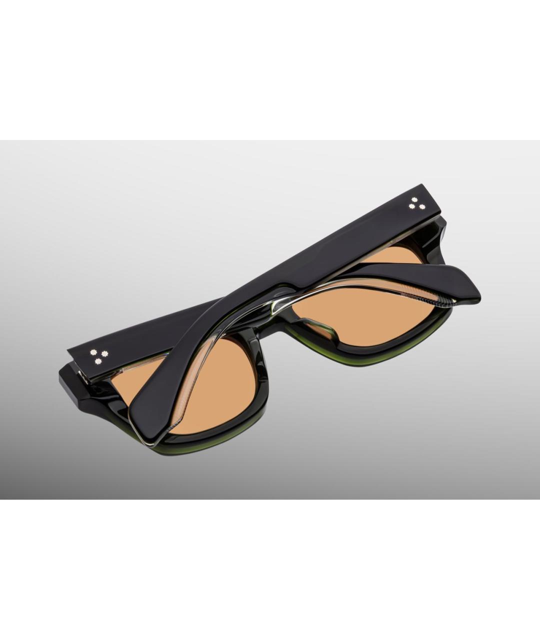 JACQUES MARIE MAGE Зеленые пластиковые солнцезащитные очки, фото 4