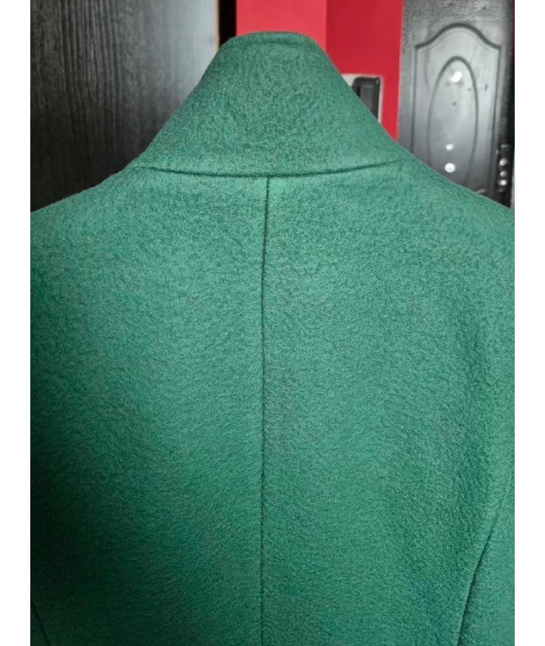 CLOSED Зеленые шерстяное пальто, фото 3