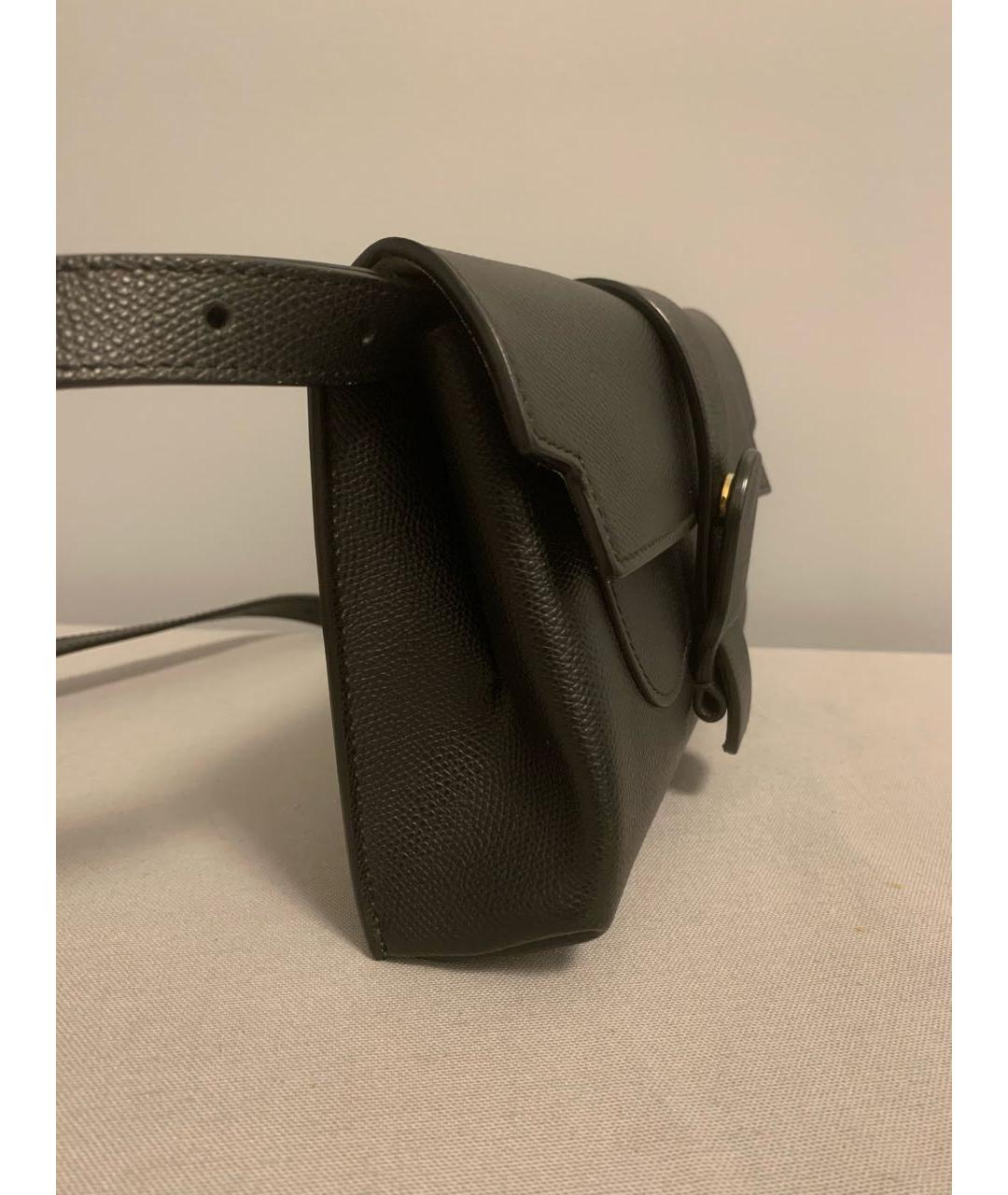 SENREVE Черная кожаная сумка через плечо, фото 2