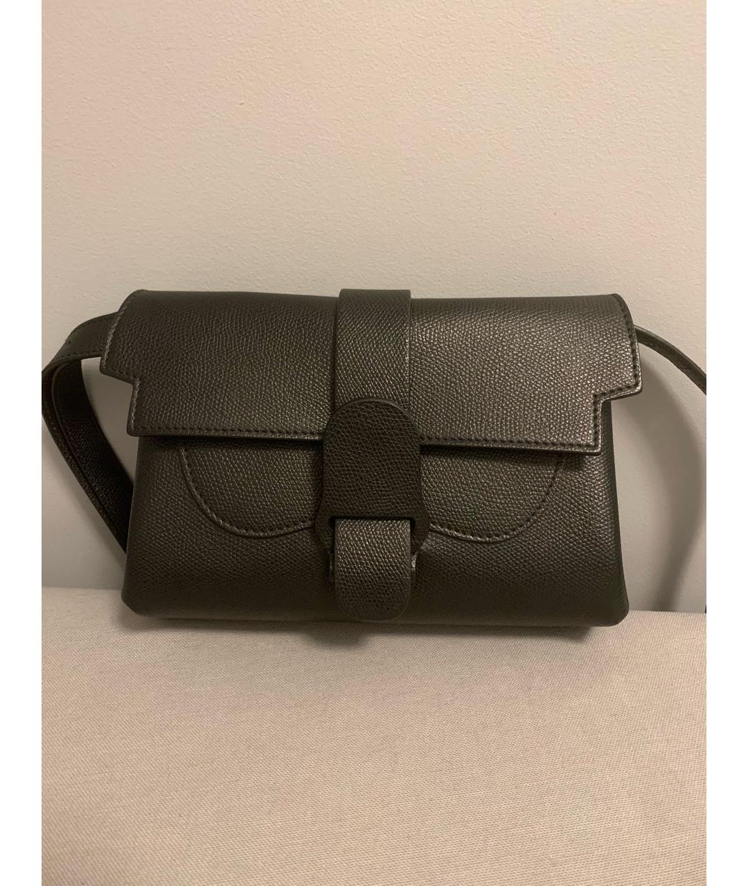 SENREVE Черная кожаная сумка через плечо, фото 5