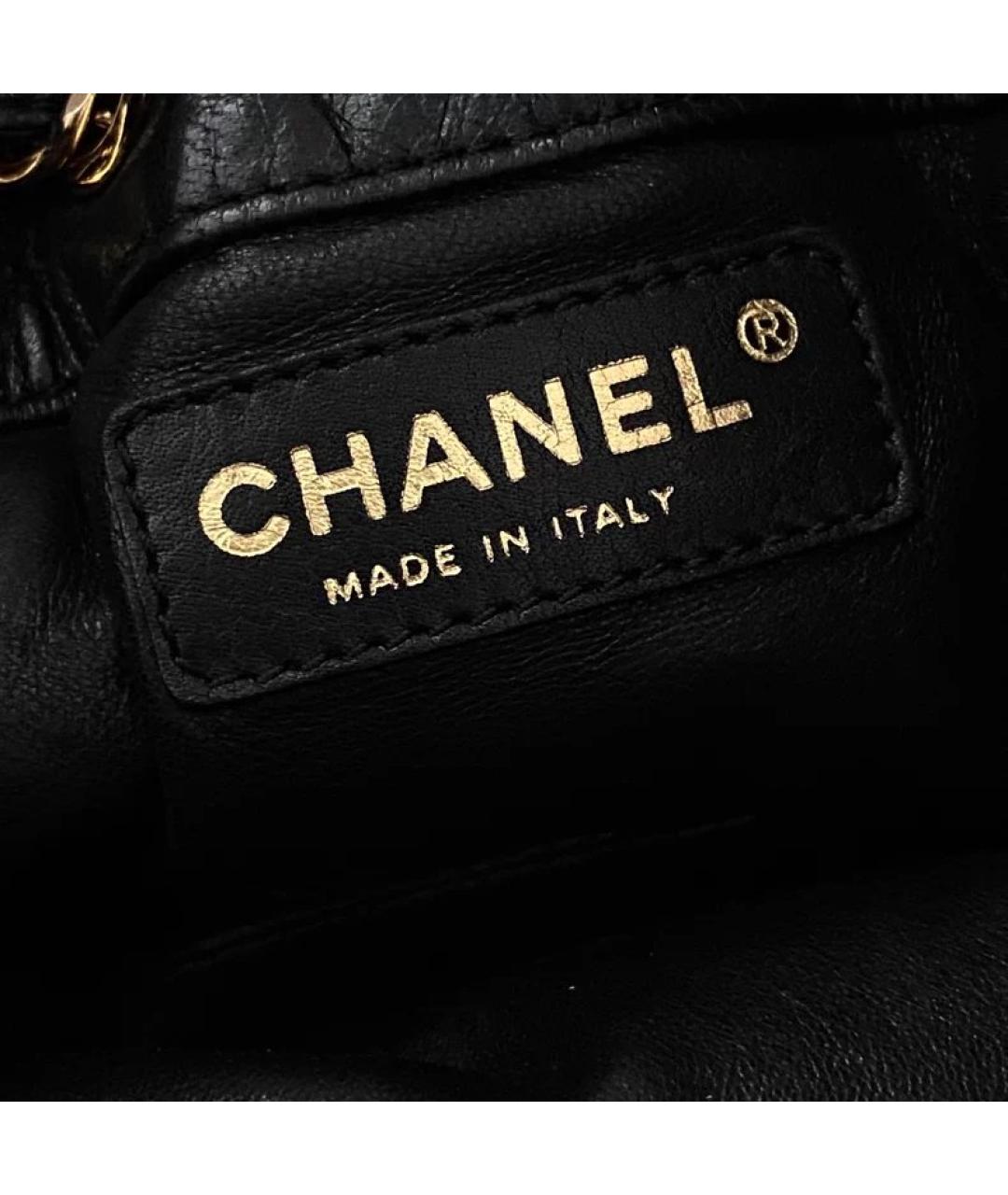 CHANEL Коричневая меховая сумка через плечо, фото 5