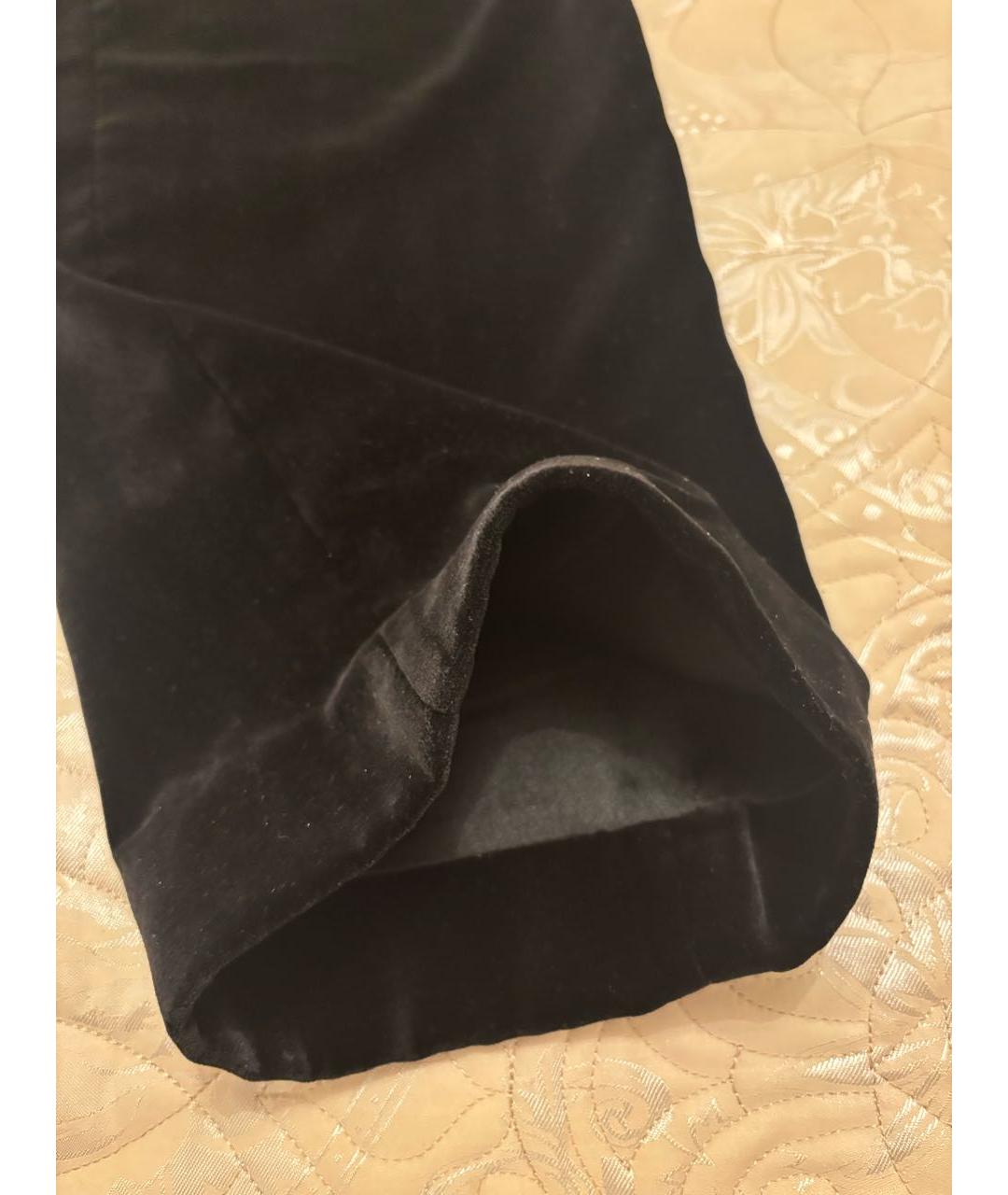 ALEXANDER TEREKHOV Черный бархатный костюм с брюками, фото 3