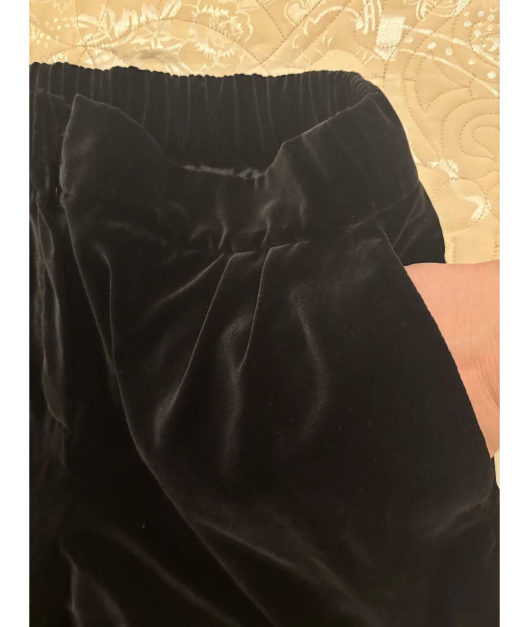 ALEXANDER TEREKHOV Черный бархатный костюм с брюками, фото 6