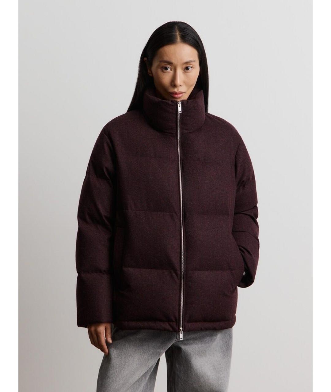 12 STOREEZ Фиолетовый шерстяной пуховик, фото 2