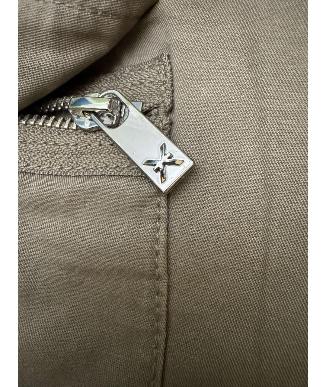 JOHN RICHMOND Хаки хлопковые шорты, фото 6