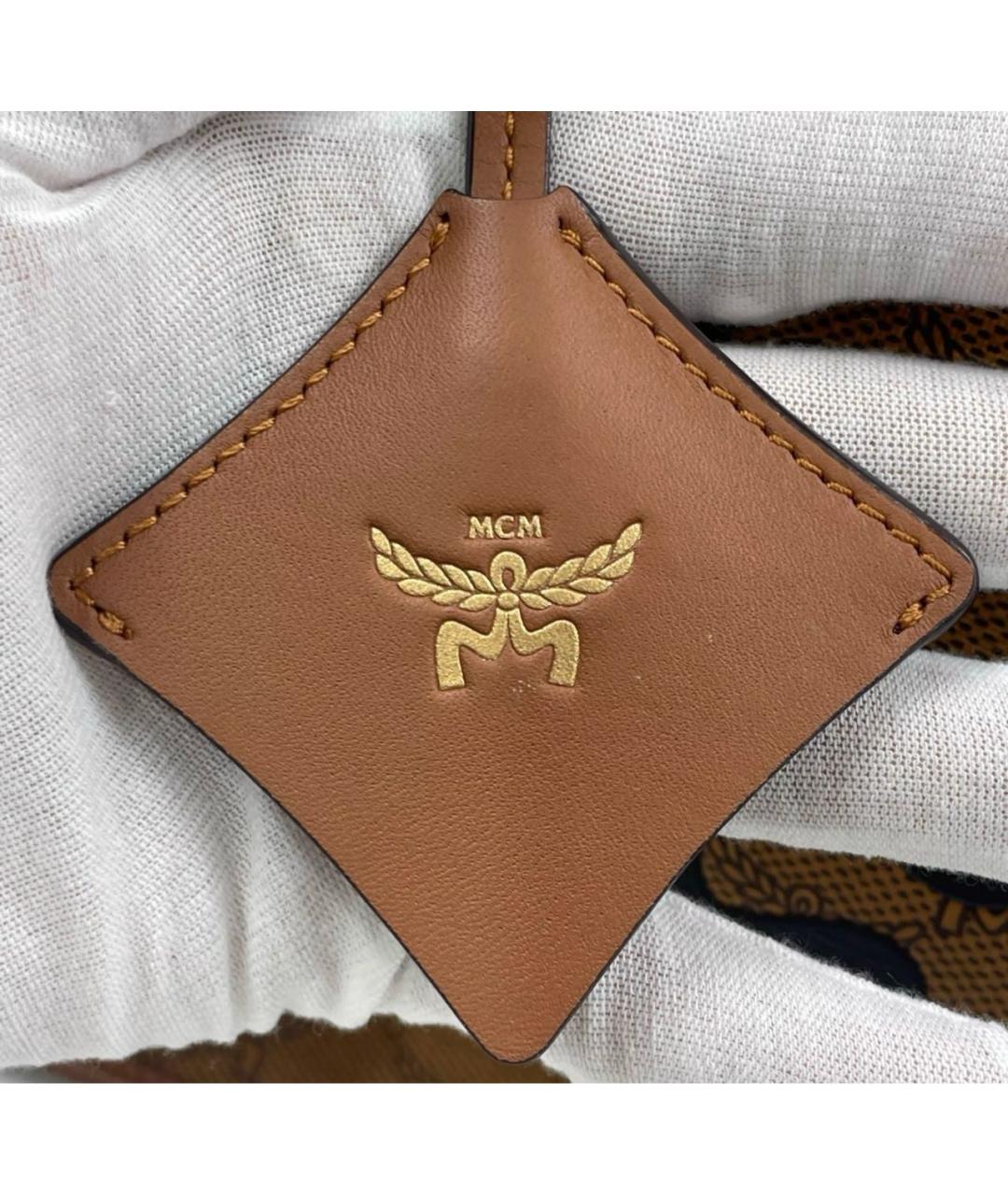 MCM Коричневая сумка тоут, фото 7