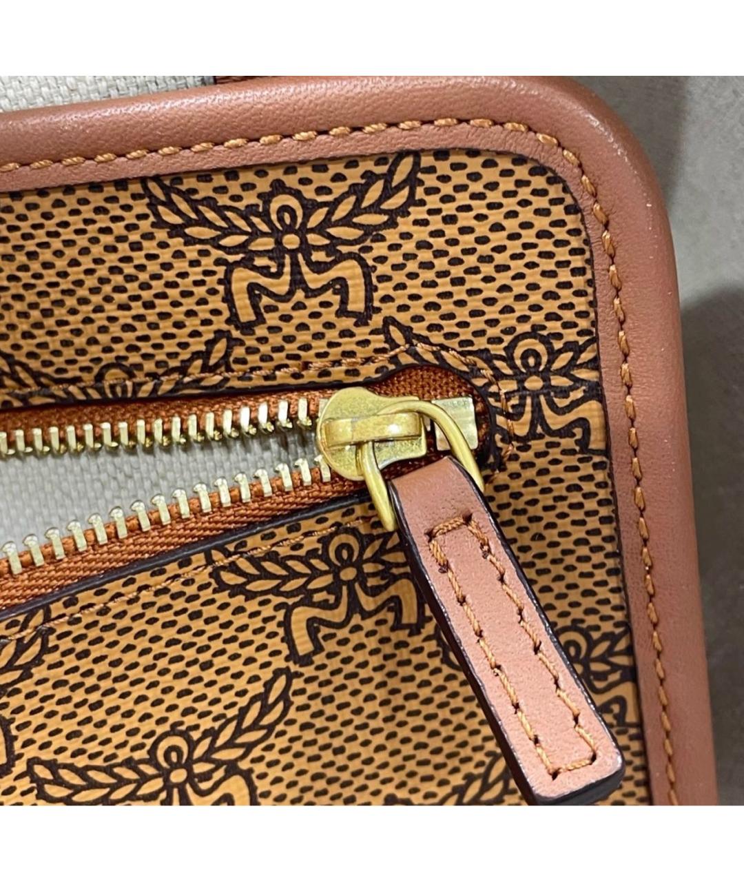 MCM Коричневая сумка тоут, фото 8