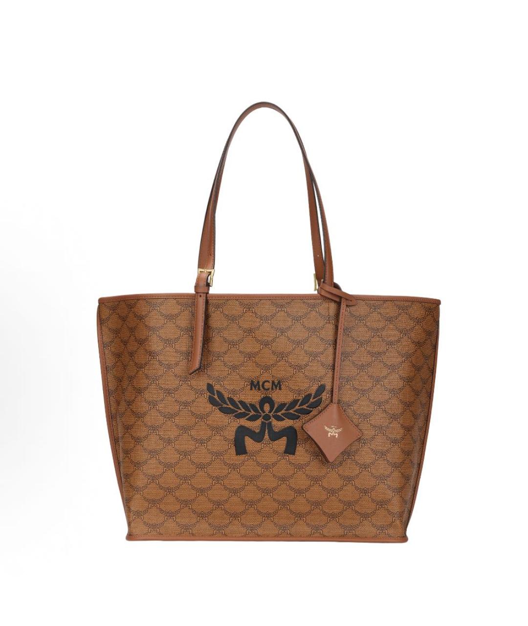 MCM Коричневая сумка тоут, фото 9