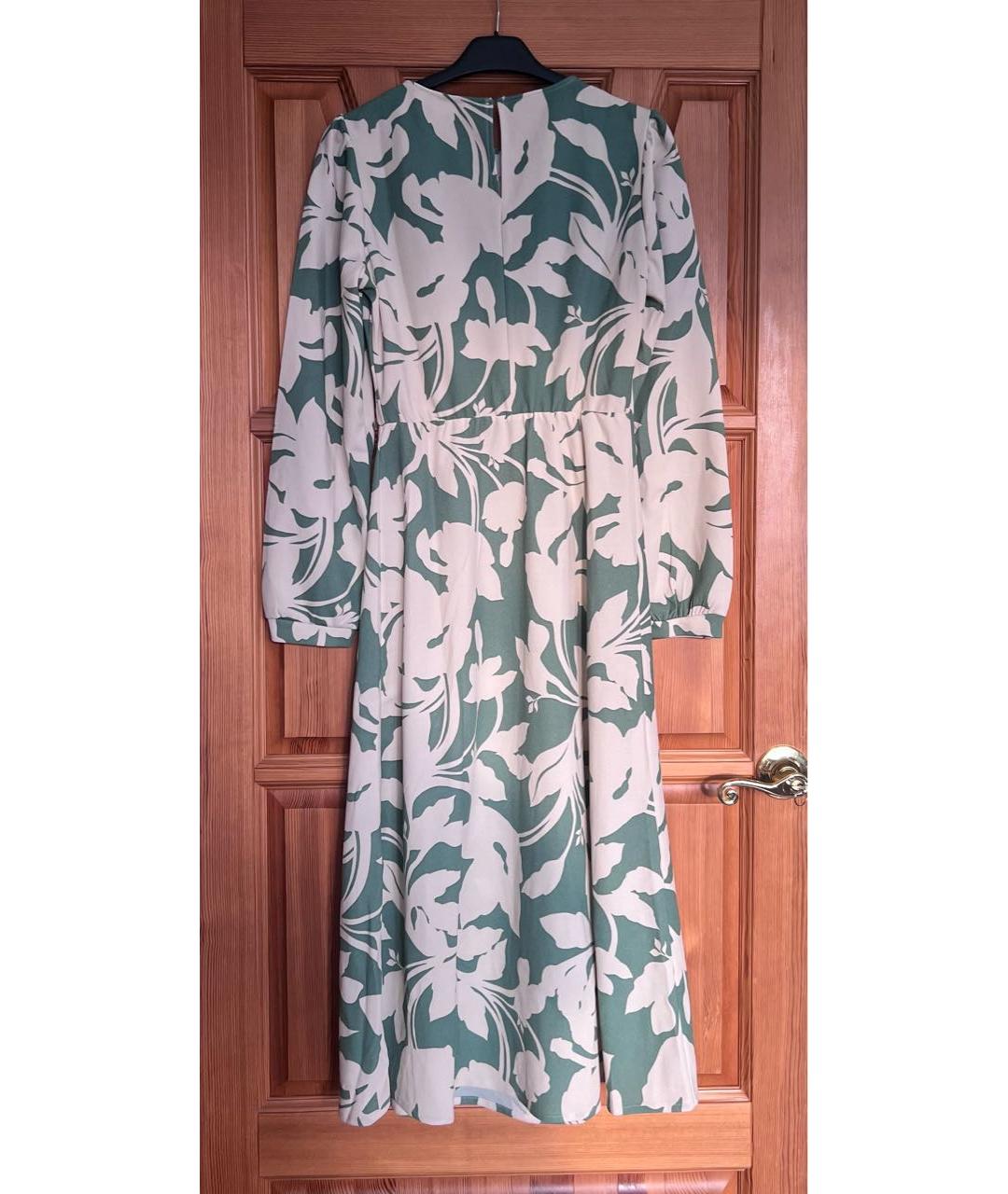 MICHAEL MICHAEL KORS Зеленые полиэстеровое повседневное платье, фото 2