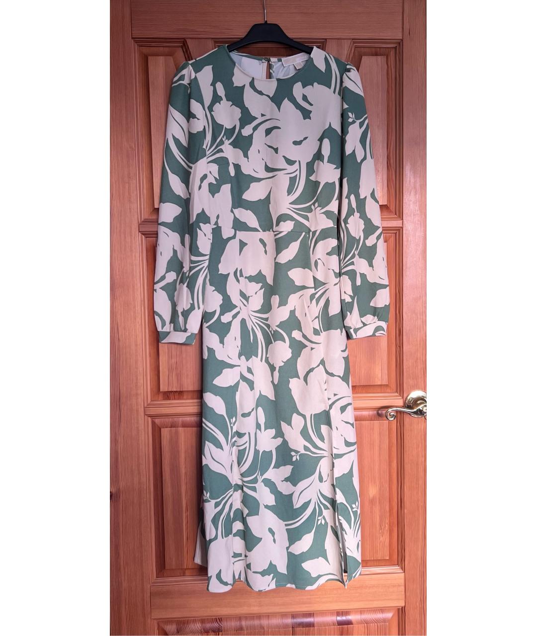 MICHAEL MICHAEL KORS Зеленые полиэстеровое повседневное платье, фото 4