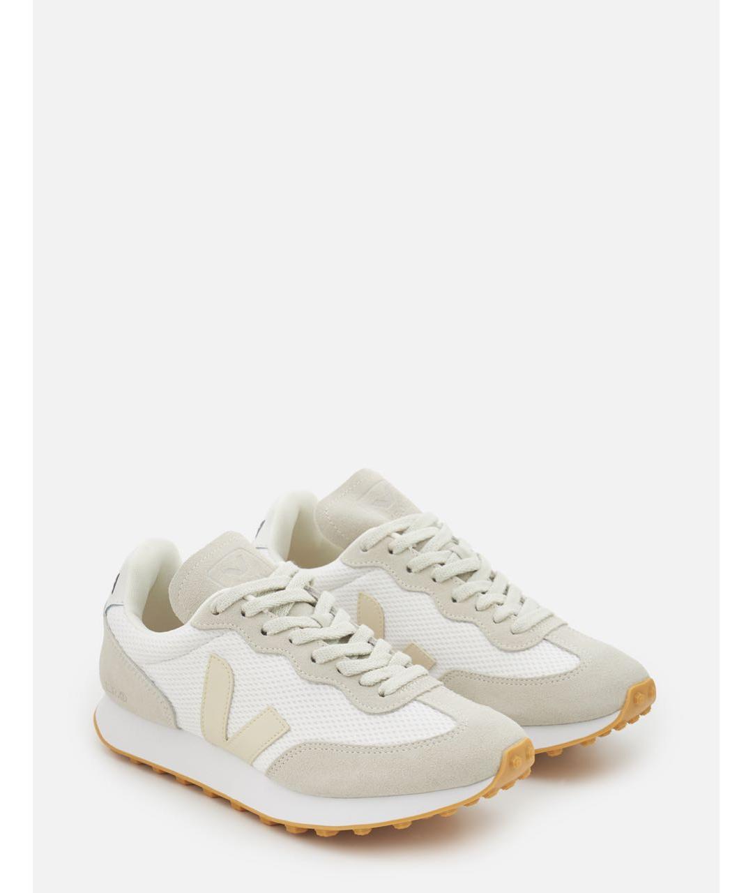 VEJA Бежевые текстильные кроссовки, фото 2