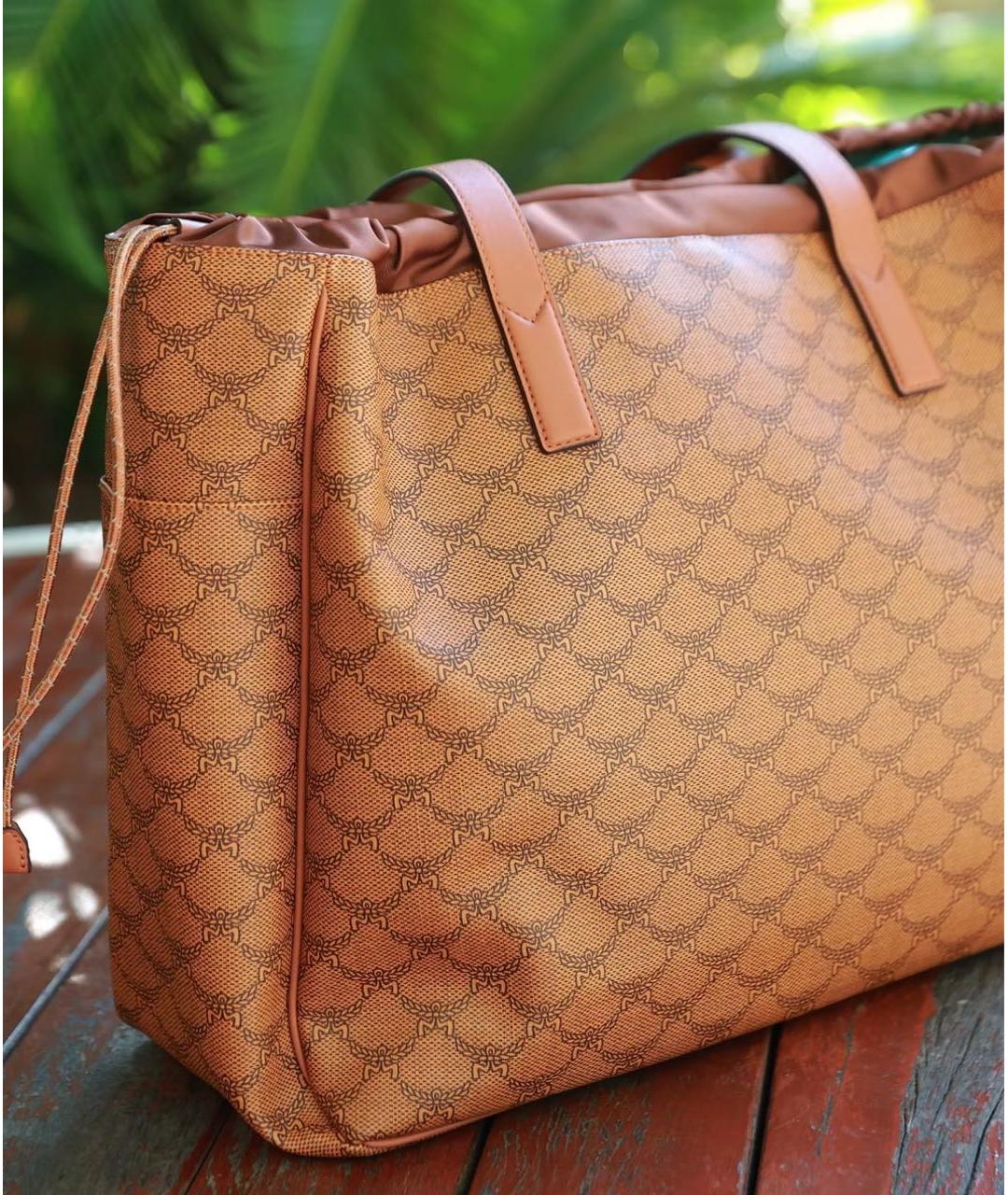 MCM Коричневая сумка тоут, фото 6