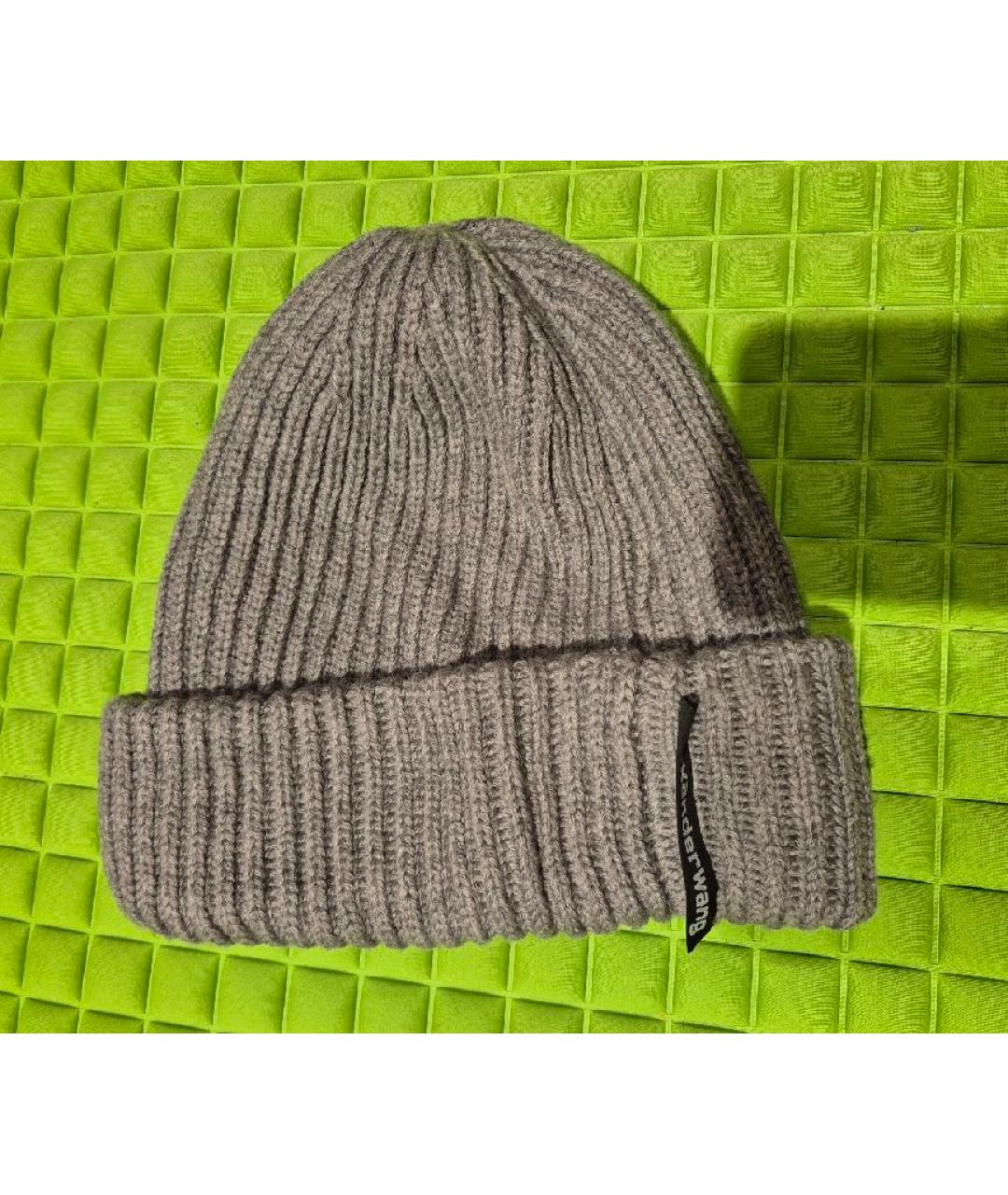 ALEXANDER WANG Серая шерстяная шапка, фото 4