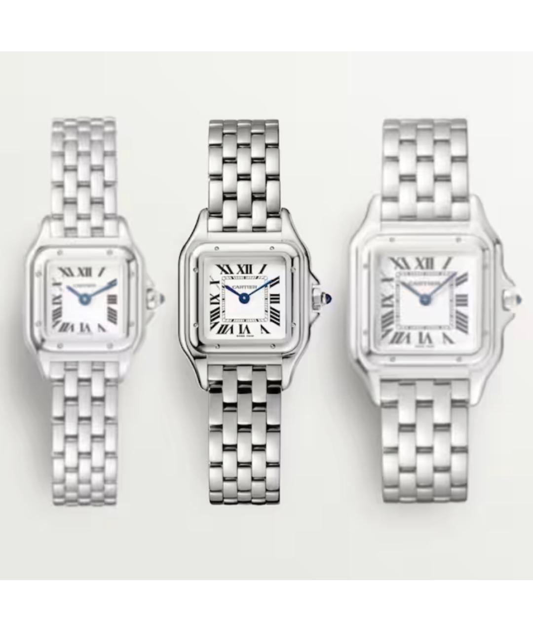 CARTIER Серебряные часы, фото 3