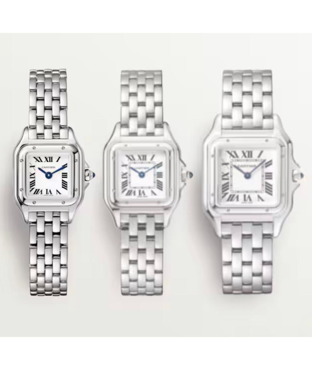 CARTIER Серебряные металлические часы, фото 4