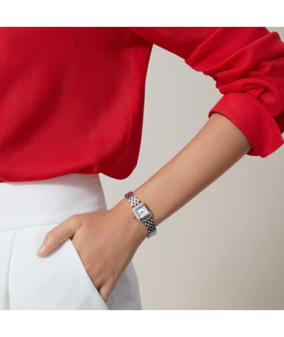 CARTIER Серебряные металлические часы, фото 3