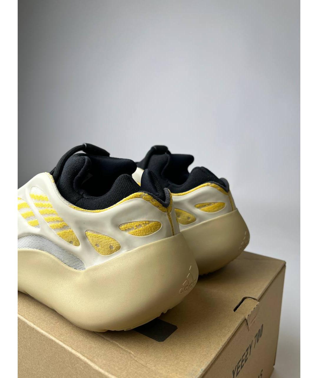 ADIDAS YEEZY Желтые кроссовки, фото 5