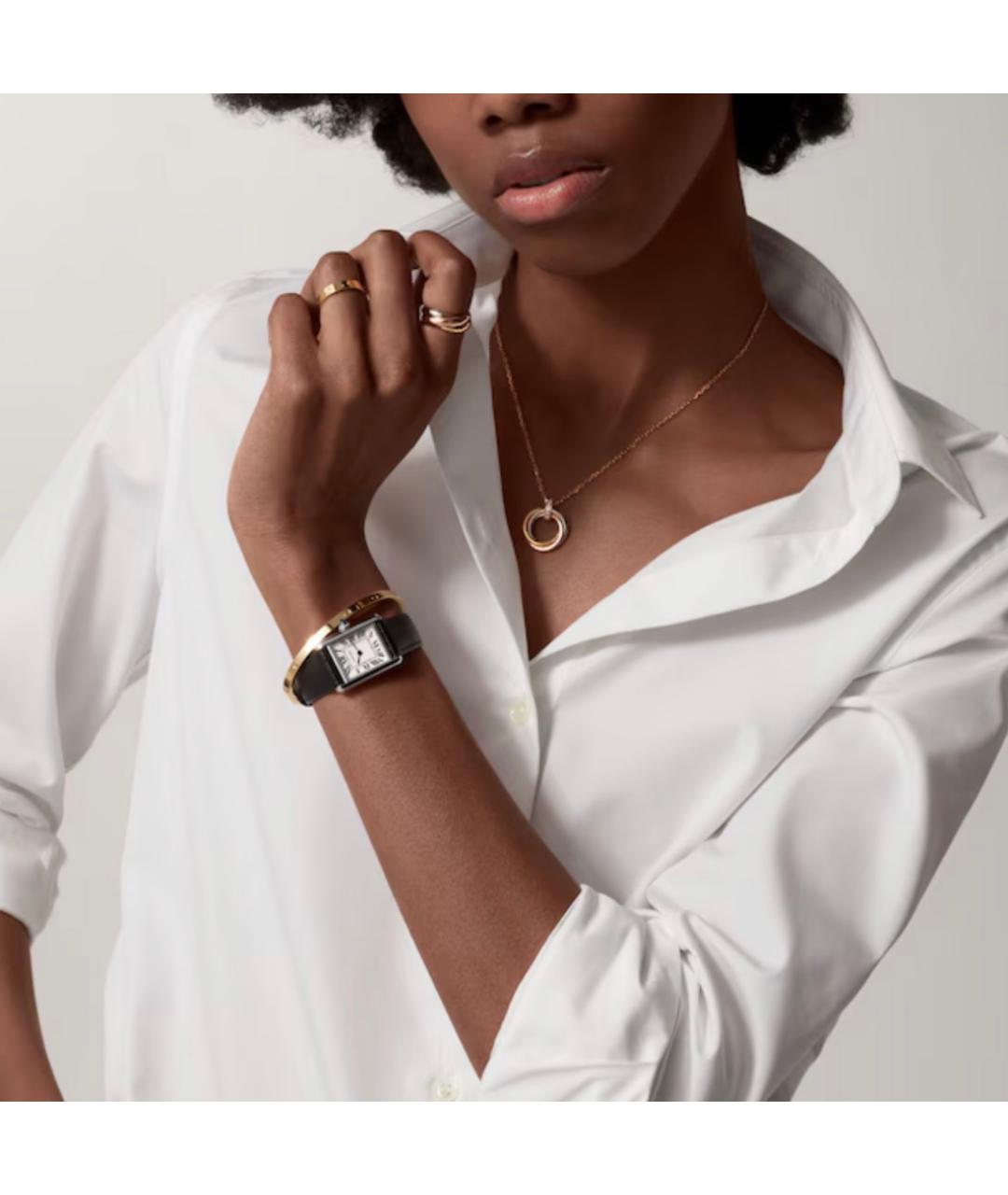 CARTIER Серебряные металлические часы, фото 3