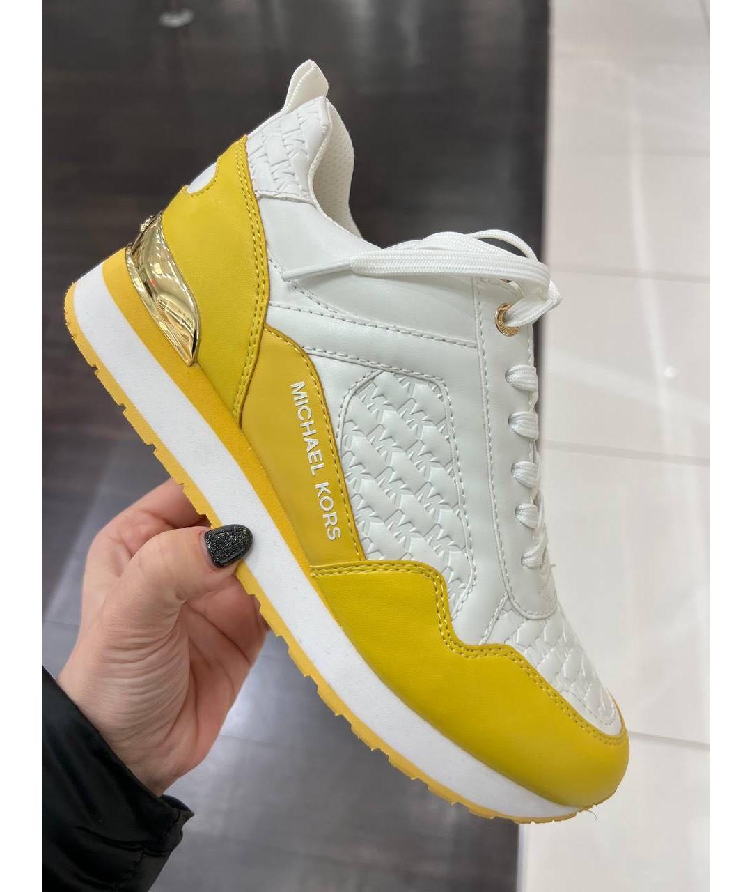 MICHAEL KORS Мульти кожаные кроссовки, фото 2