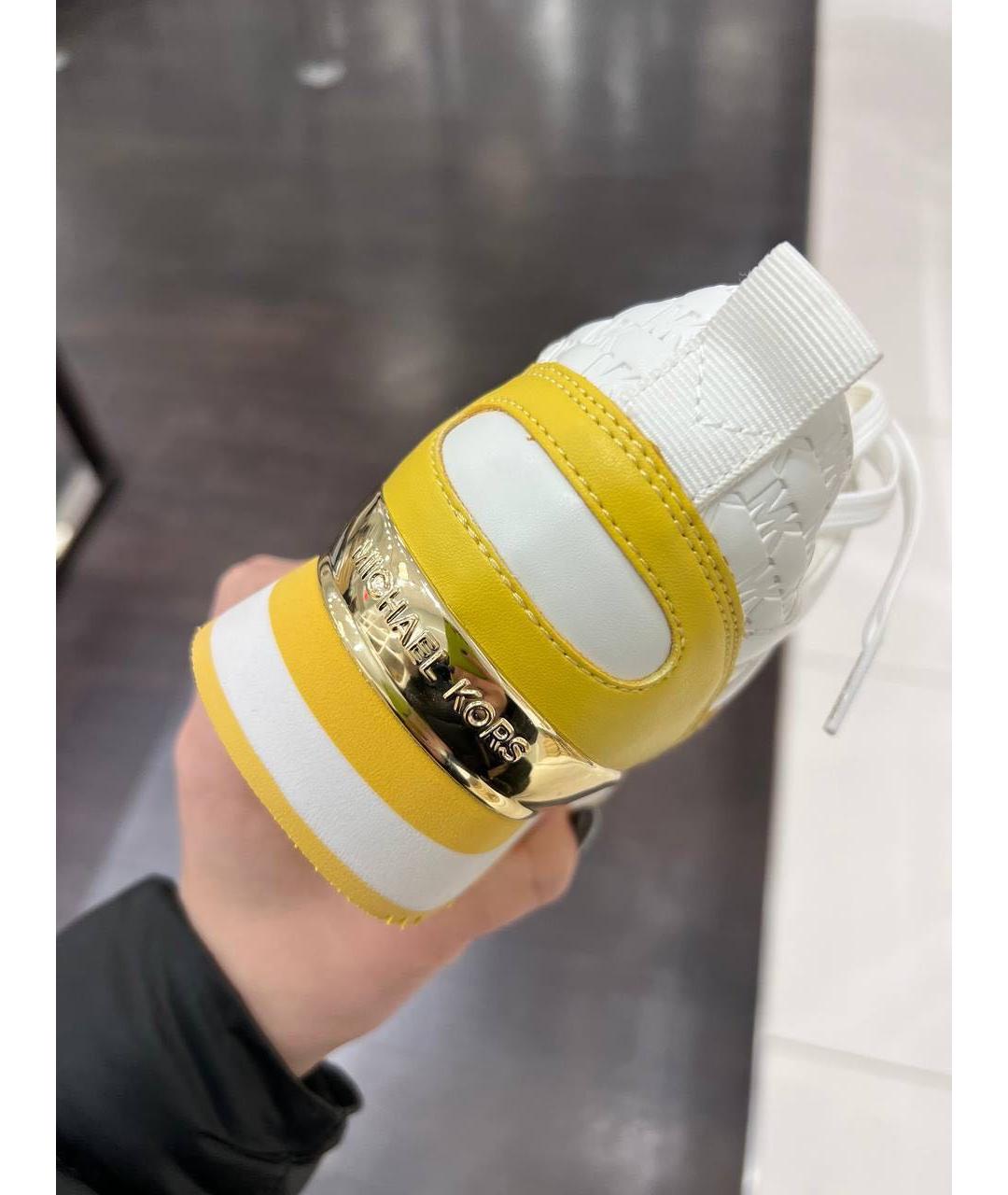 MICHAEL KORS Мульти кожаные кроссовки, фото 3