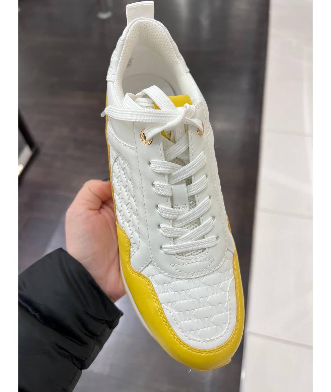 MICHAEL KORS Мульти кожаные кроссовки, фото 4