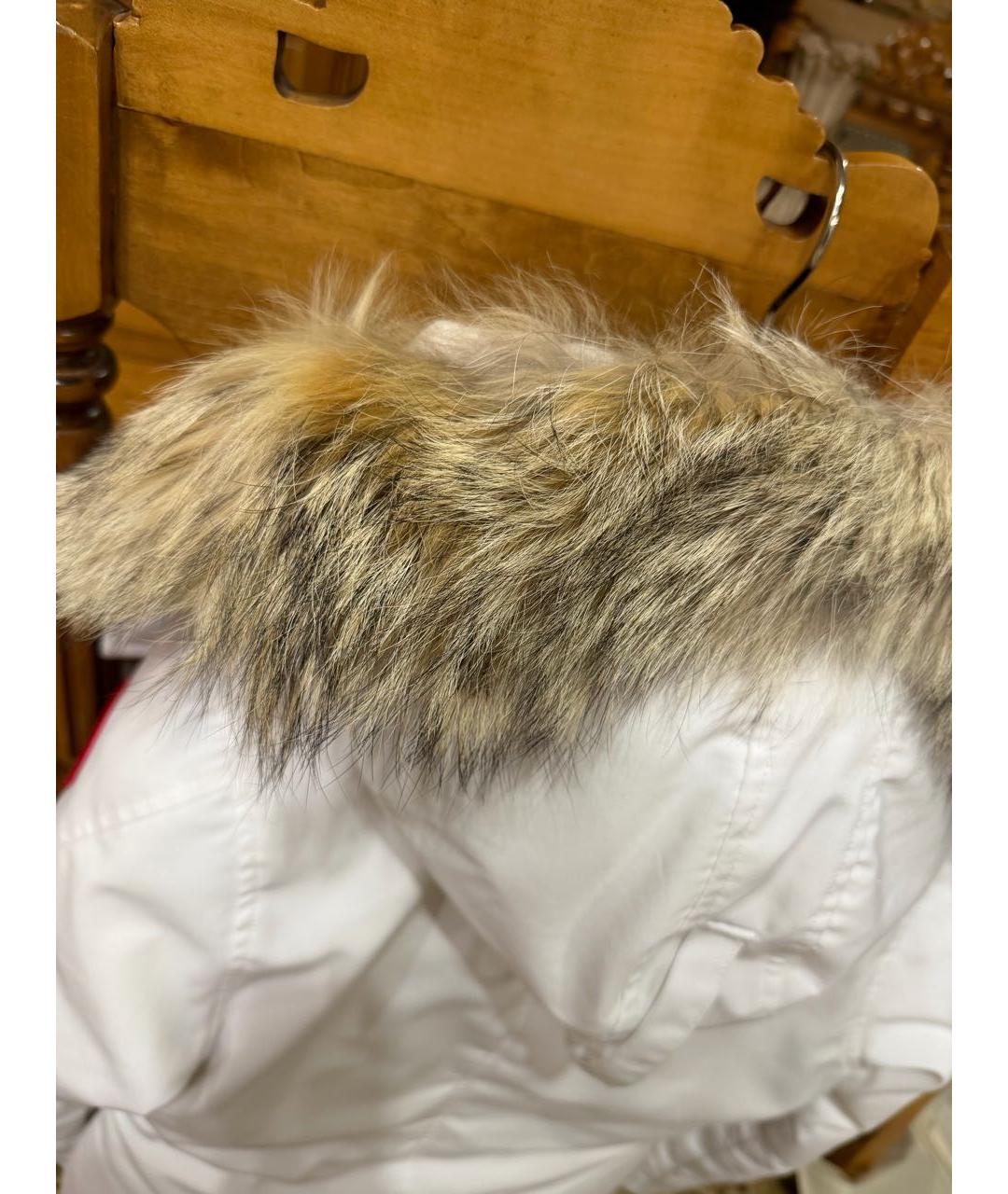 CANADA GOOSE Белая полиэстеровая парка, фото 7