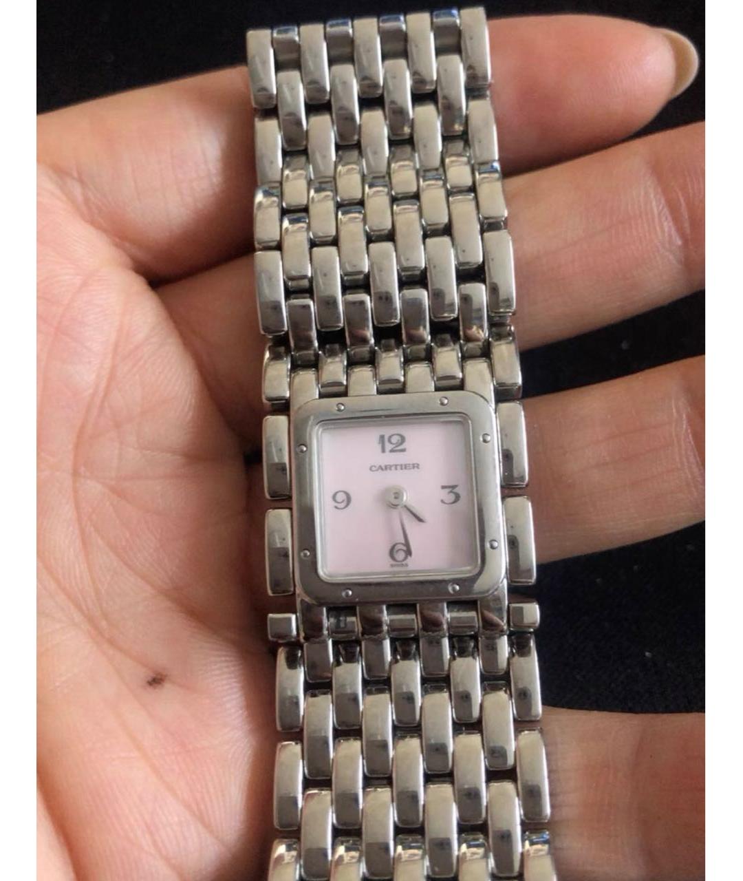 CARTIER Серебряные часы, фото 2