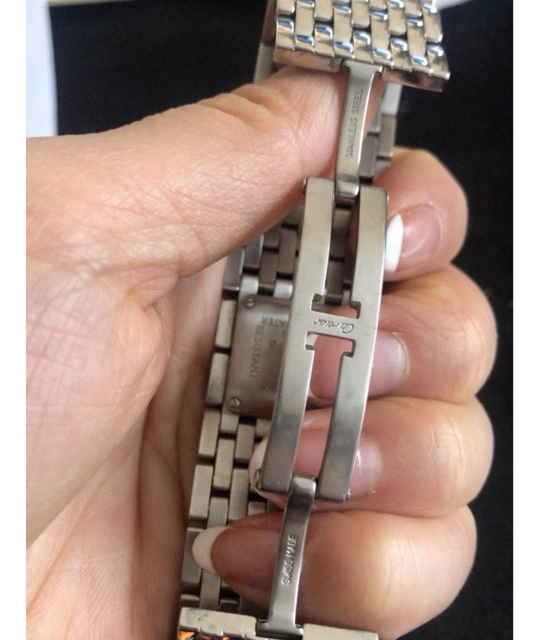 CARTIER Серебряные часы, фото 6