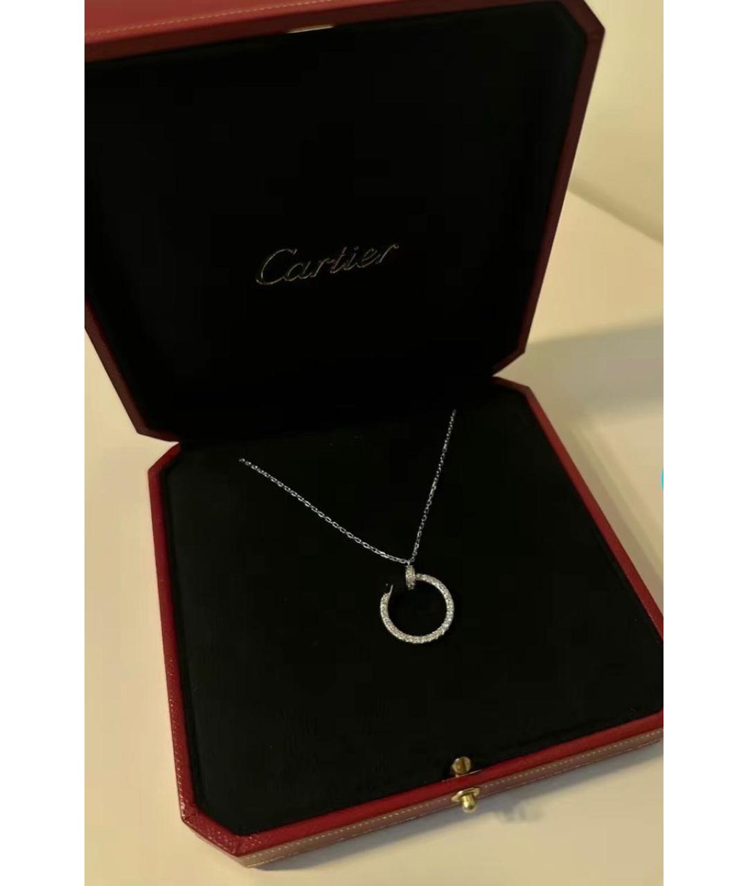 CARTIER Белая подвеска из белого золота, фото 2