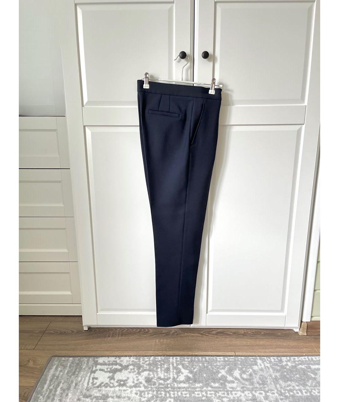 STELLA MCCARTNEY Черные шерстяные брюки узкие, фото 3