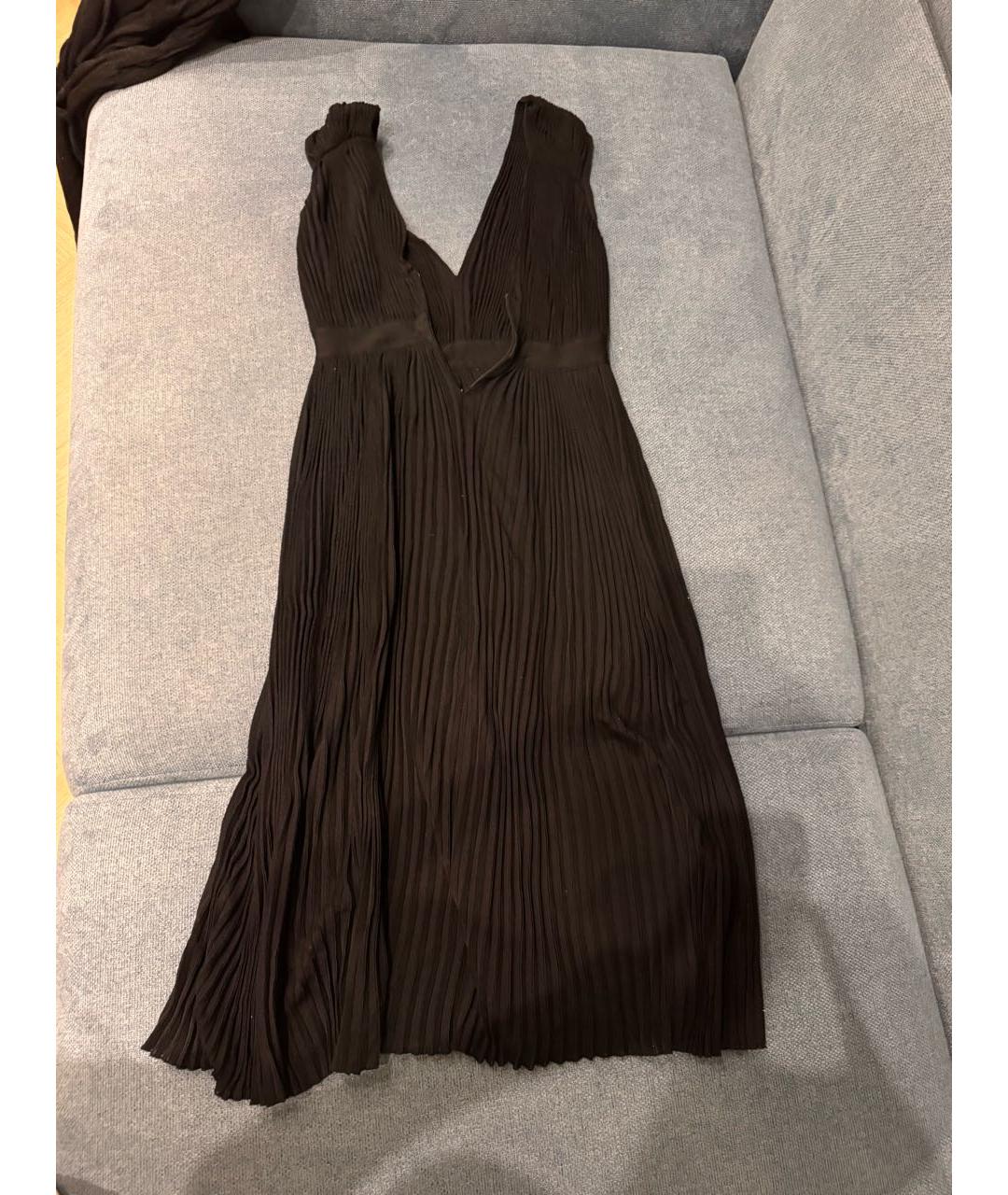 CHRISTIAN DIOR Черное шерстяное платье, фото 2