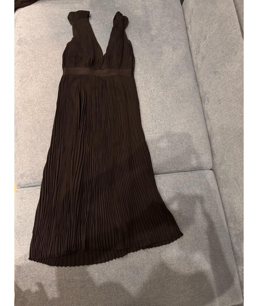 CHRISTIAN DIOR Черное шерстяное платье, фото 5