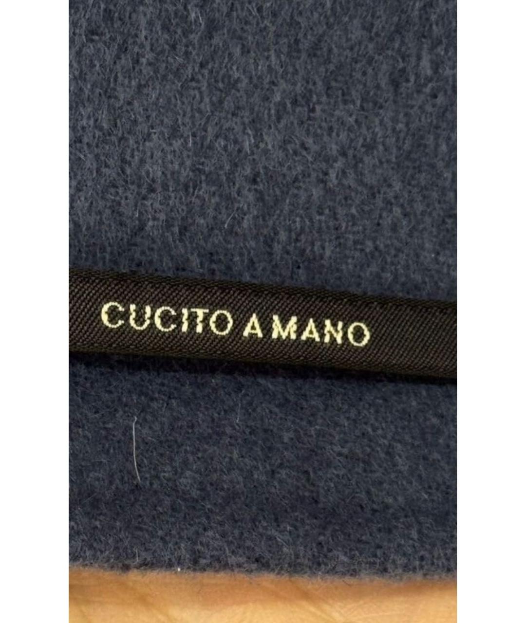 'S MAX MARA Голубое шерстяное пальто, фото 2