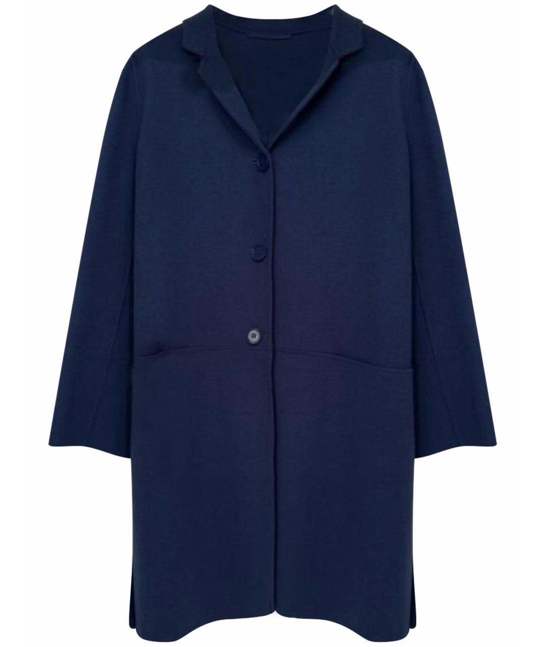 'S MAX MARA Голубое шерстяное пальто, фото 1