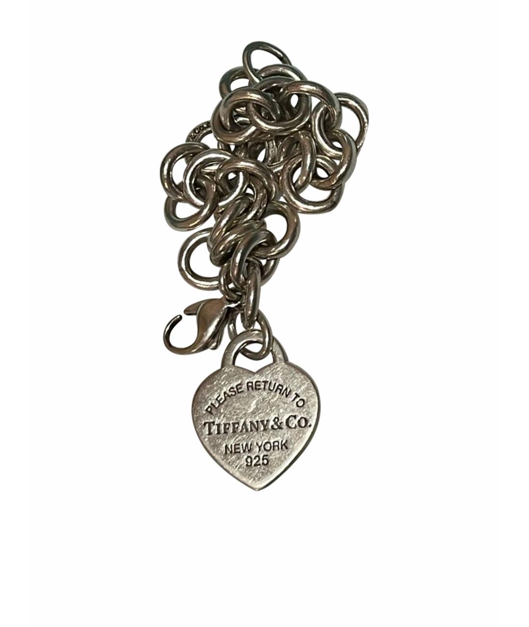 TIFFANY&CO Бирюзовый серебряный браслет, фото 1