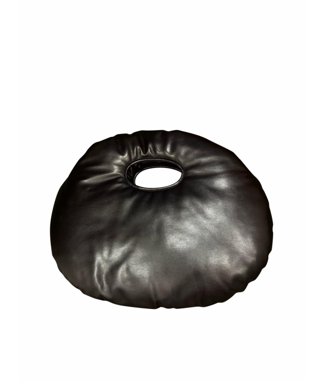 A.W.A.K.E. MODE Черная сумка с короткими ручками из искусственной кожи, фото 1