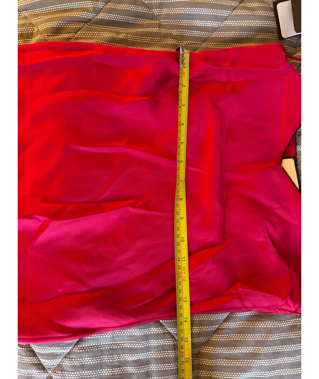 GUCCI Фуксия хлопковая майка, фото 5