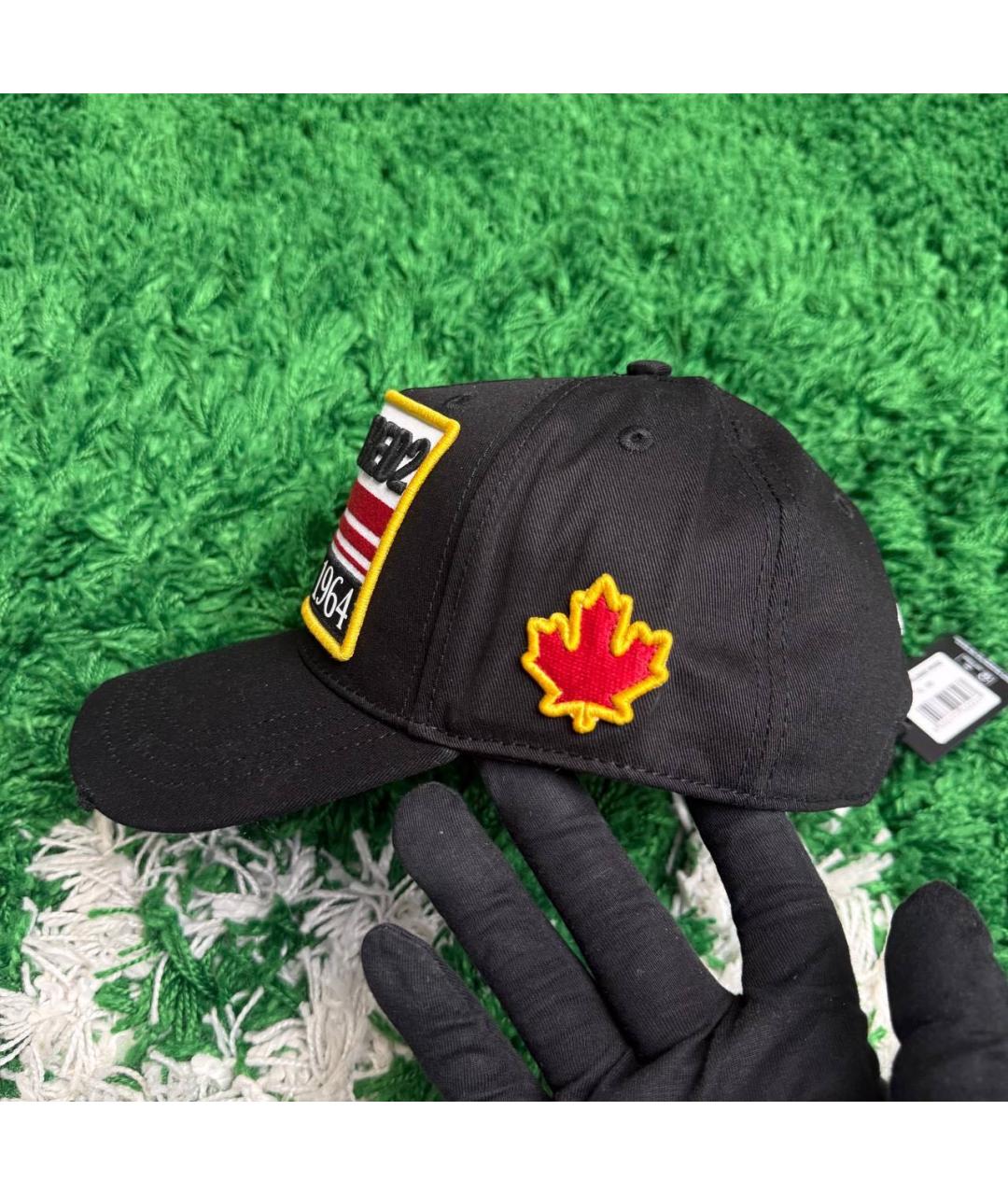 DSQUARED2 Черная кепка/бейсболка, фото 2