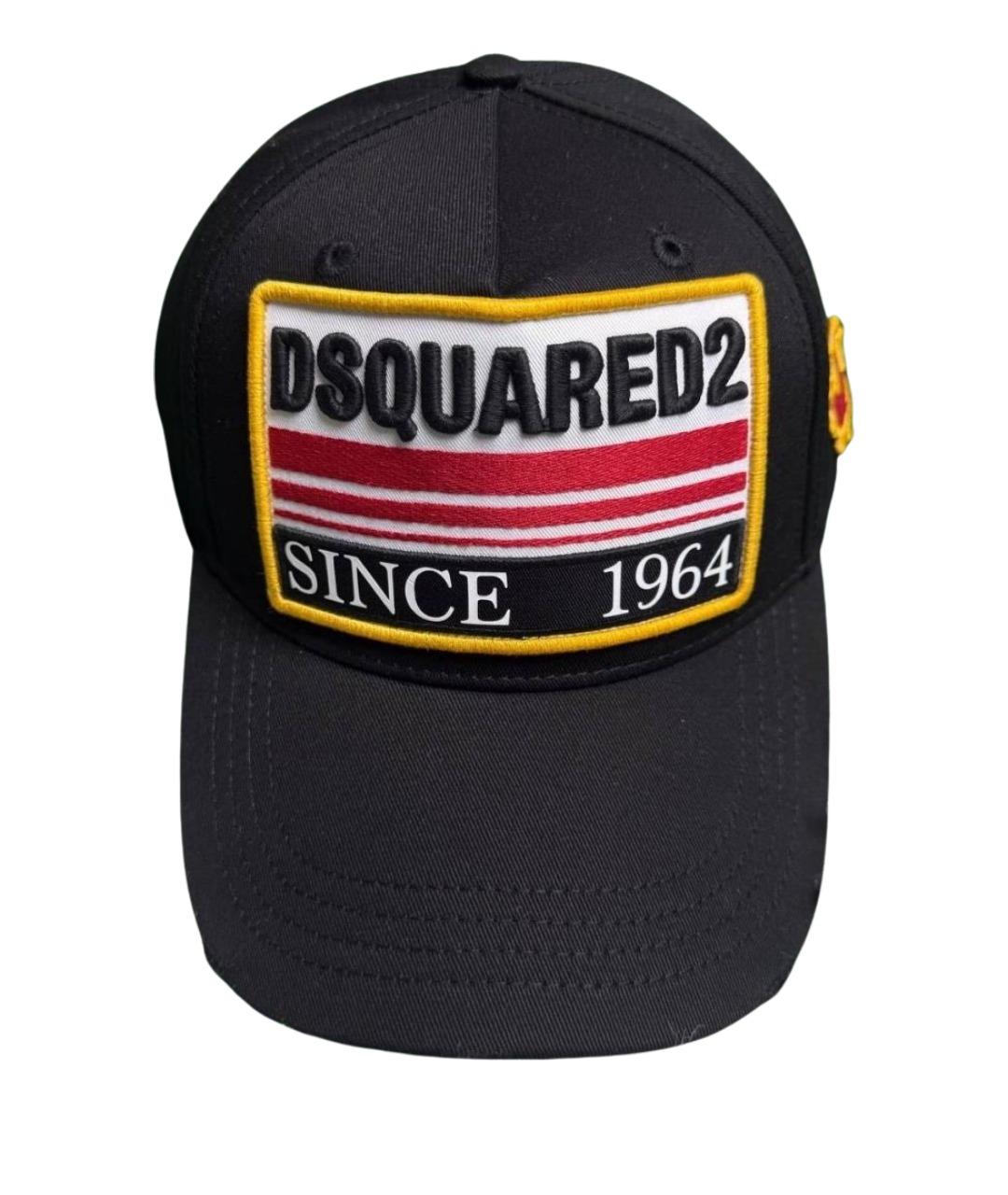 DSQUARED2 Черная кепка/бейсболка, фото 1