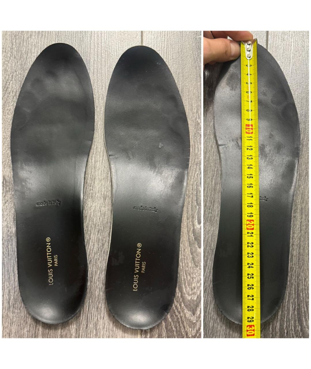 LOUIS VUITTON Коричневые низкие кроссовки / кеды, фото 7