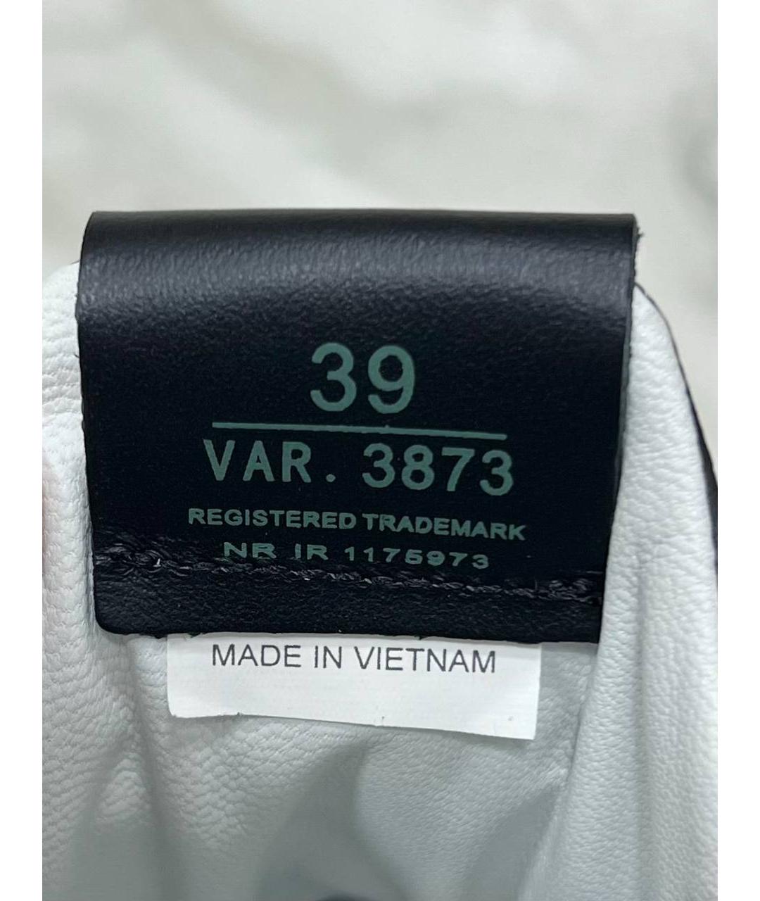 PREMIATA Черные кожаные кроссовки, фото 4