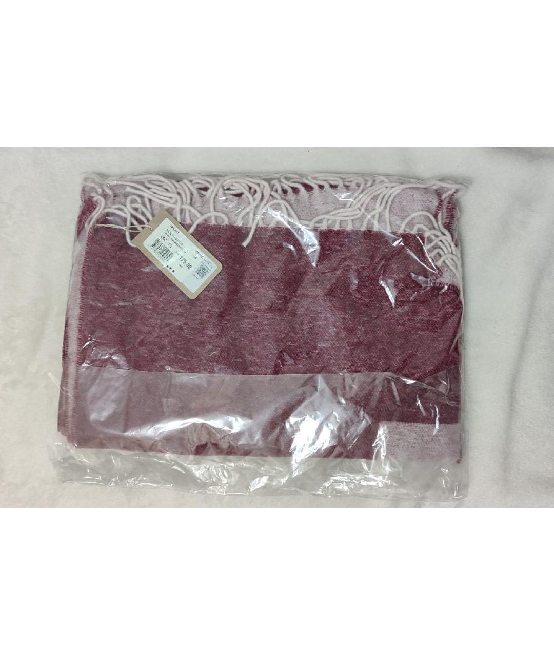 A.P.C. Розовый шерстяной шарф, фото 4