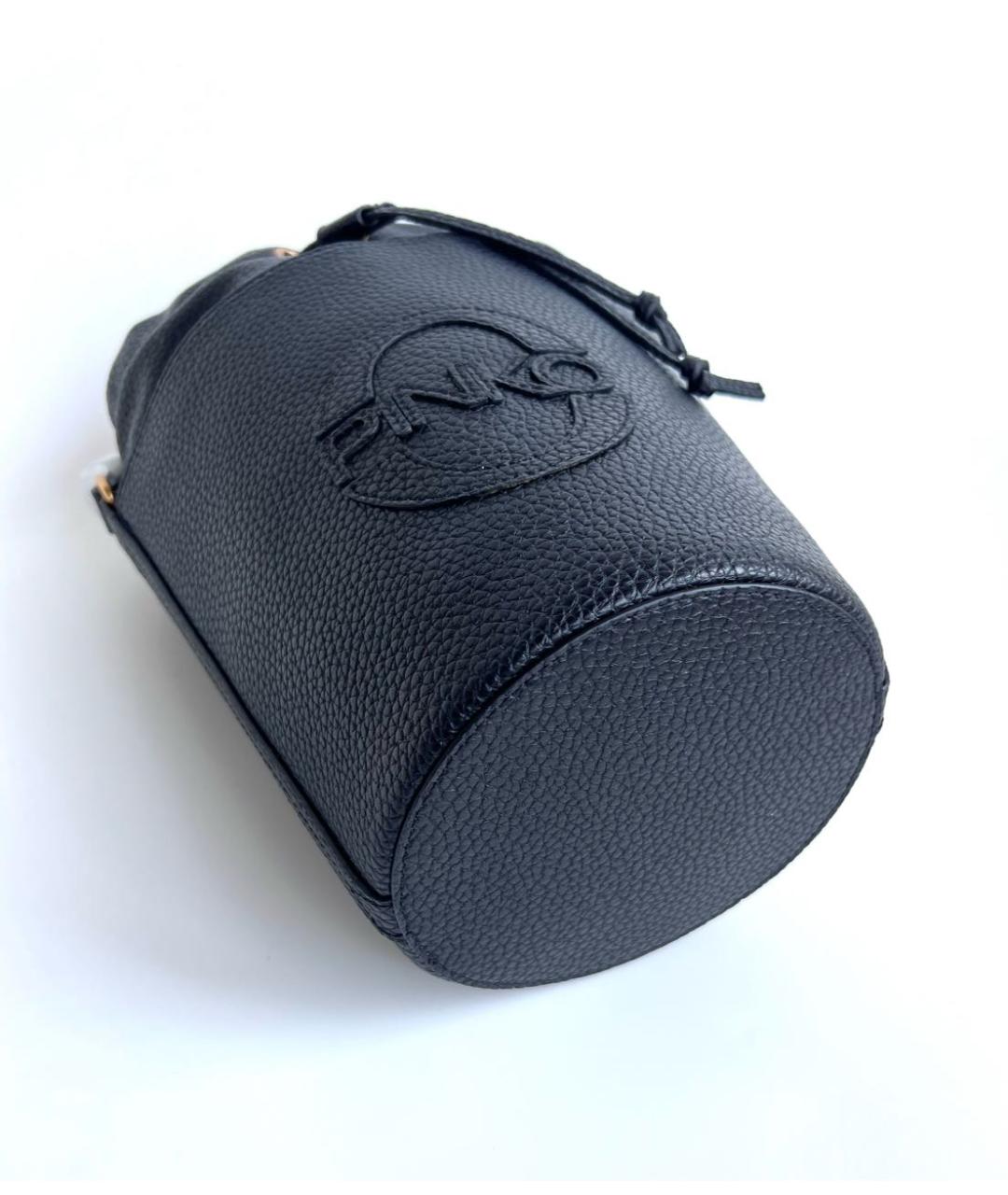 PINKO Черная кожаная сумка через плечо, фото 3