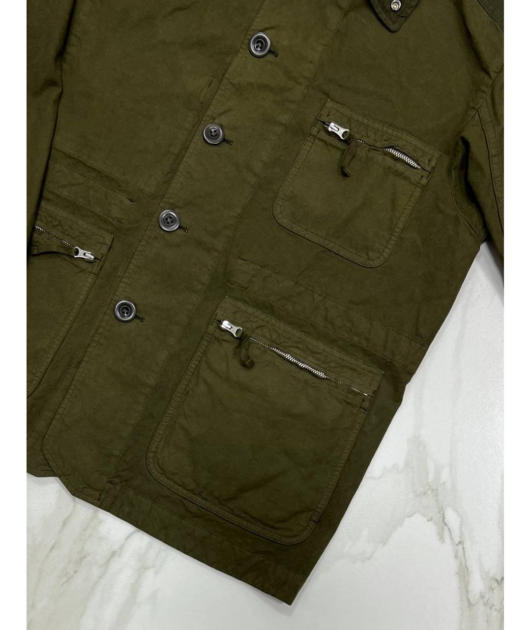 CP COMPANY Хаки хлопковая куртка, фото 4